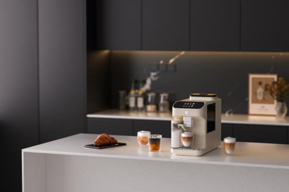 相李佳琦直播间智能咖啡机引领居家新体验PG麻将胡了咖啡自由SF1 Pro亮(图2)